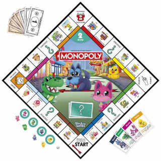 Monopoly Junior družabna igra 2-v-1 