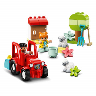LEGO Duplo traktor in nega živali 