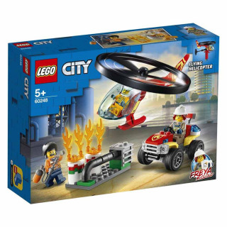 LEGO City Fire Gasilski helikopter na po 