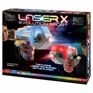 Laser X Sport set 2 izstreljevalcev 