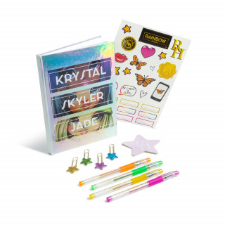 Rainbow High set holografski dnevnik 