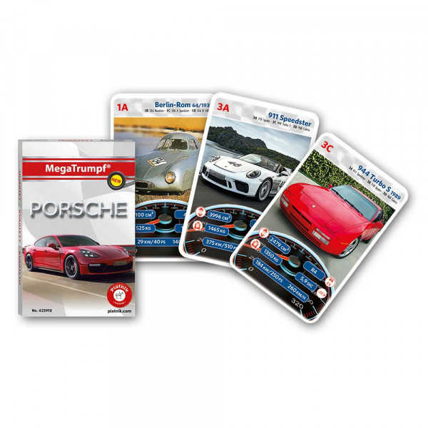 Piatnik karte avtomobili Porsche 