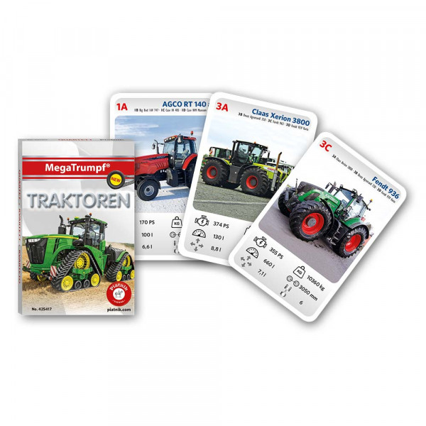 Piatnik karte avtomobili traktorji 