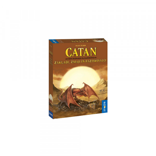 Catan Zakladi, zmaji in raziskovalci 