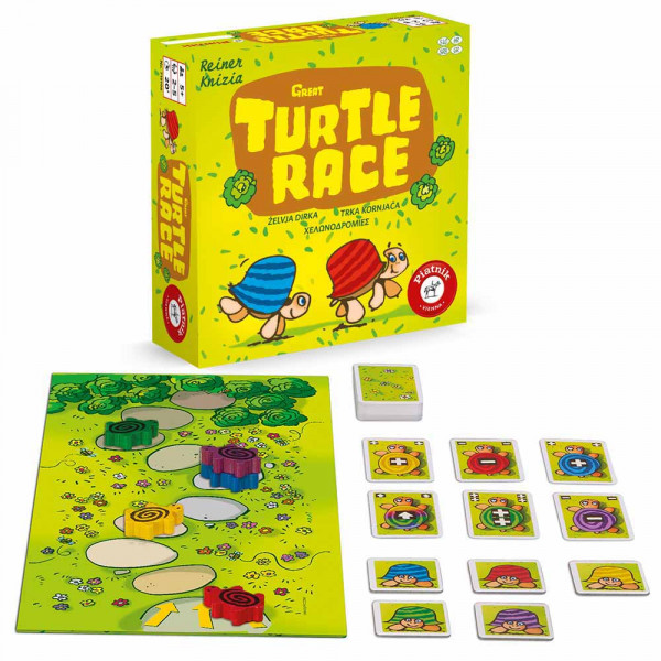 Piatnik Racing Turtles družabna igra 