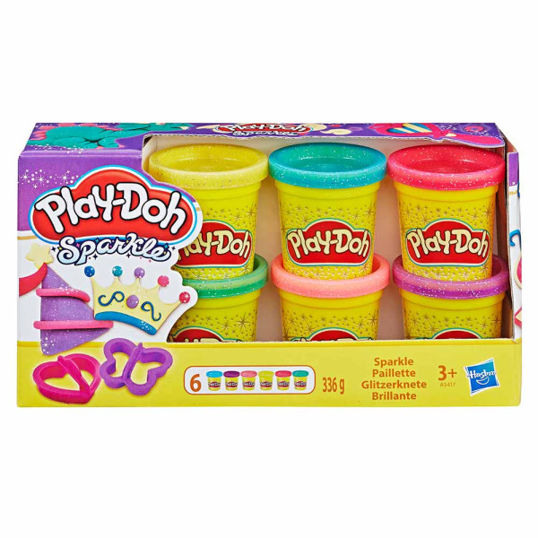 Play-Doh kolekcija svetleče mase 