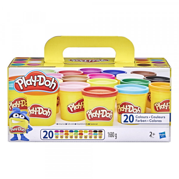 Play-Doh super pakiranje 20 lončkov 