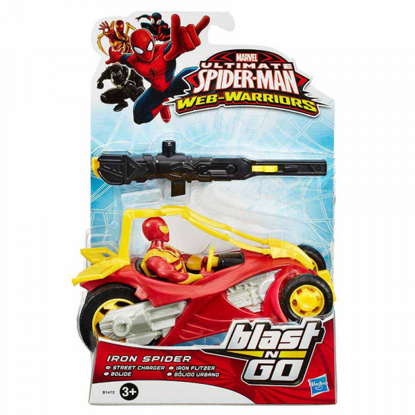 Spider-Man heroj z vozilom Blast N