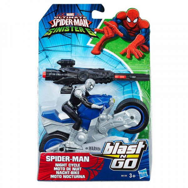 Spider-Man heroj z vozilom Blast N