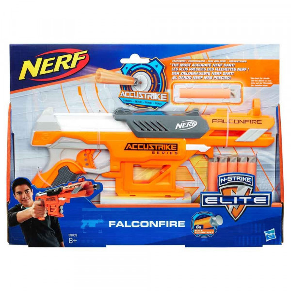 Nerf Accustrike Falconfire metalec 