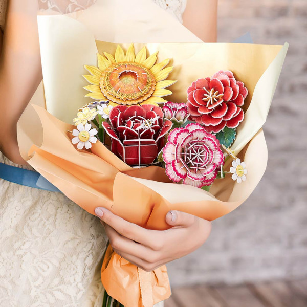 Cubicfun 3D puzle šopek rož 