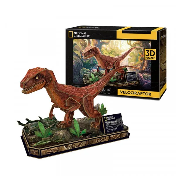 Cubicfun 3D puzle dinozaver Velocisaurus 