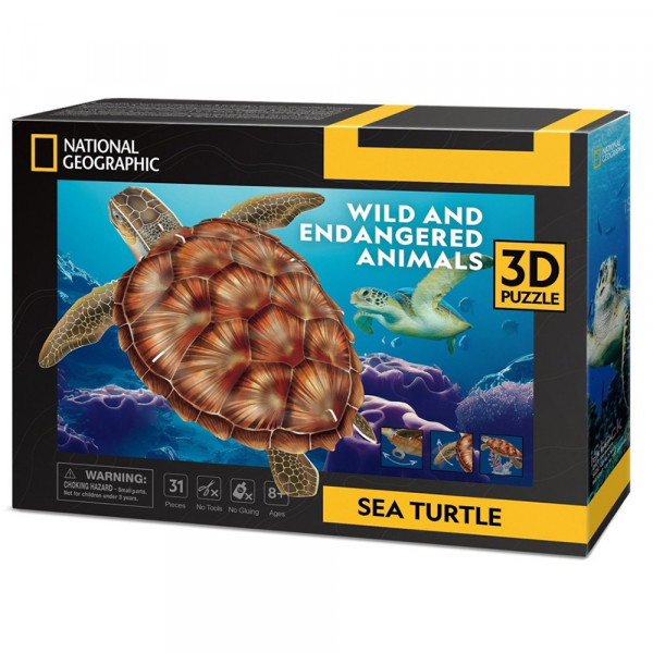 Cubicfun 3D sestavljanka Morska želva 