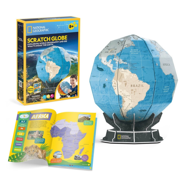 Cubicfun National Geographic 3D globus 