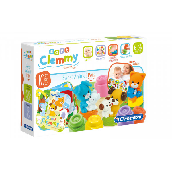 Clementoni Baby kocke živali 