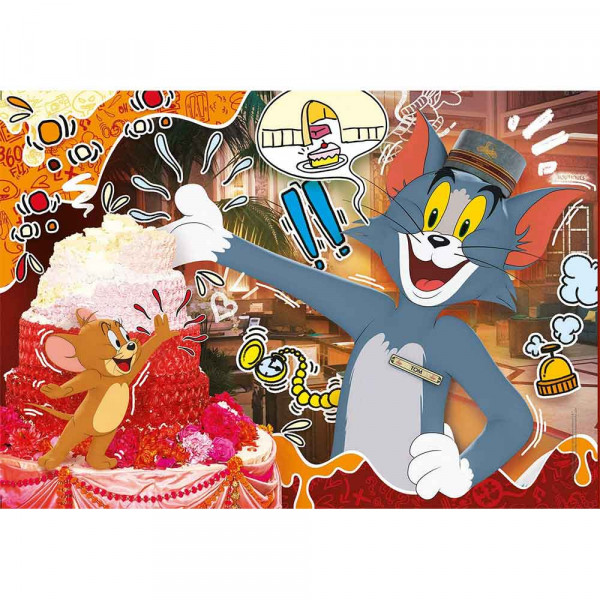 Clementoni puzzle 104 kos - Tom & Jerry 