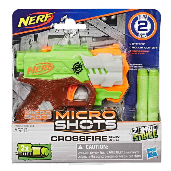 Nerf Micro Shots Crossfire ročni metalec 