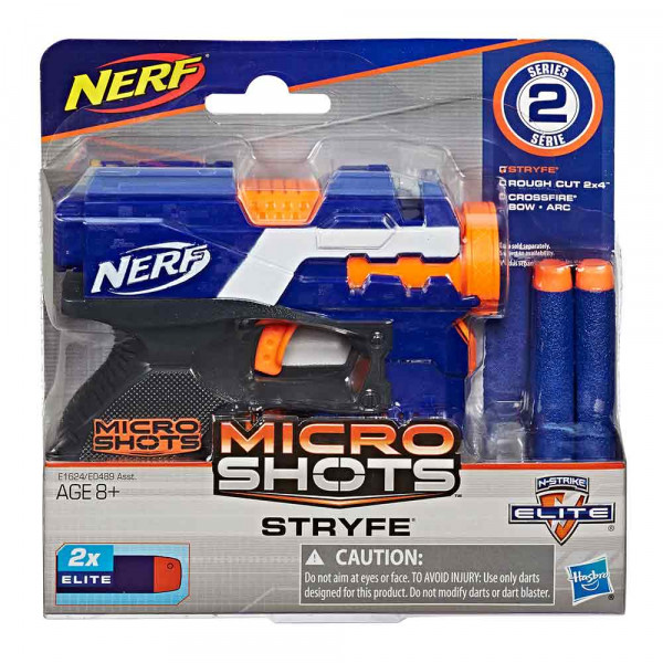 Nerf Micro Shots Stryfe ročni metalec 