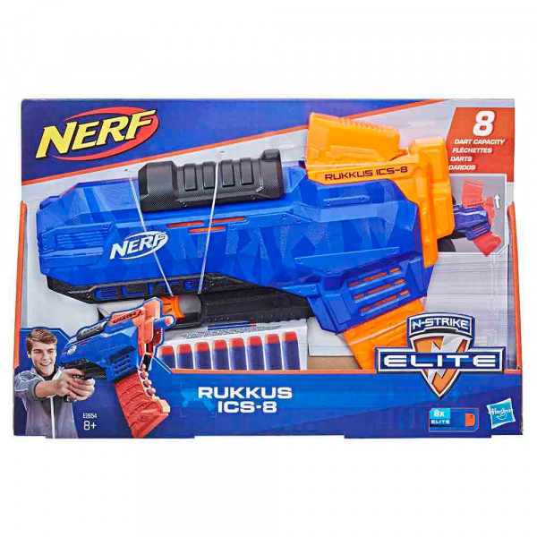 Nerf Elite Rukkus ICS-8 ročni metalec 