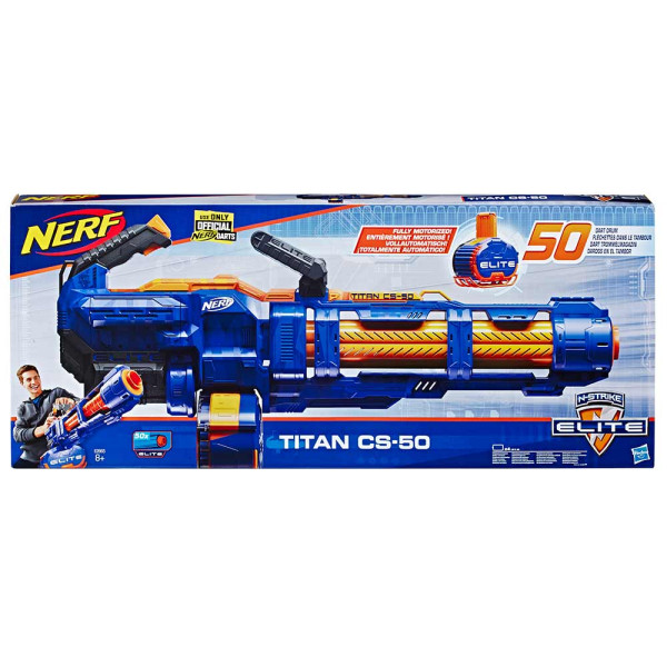 Nerf Elite Titan CS 50 ročni metalec 