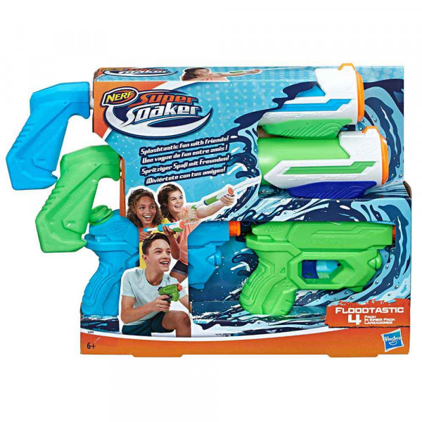 Nerf SuperSoaker Floodstic set 4 kos 