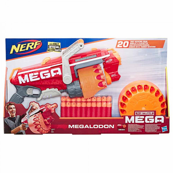 Nerf Mega Megalodon ročni metalec 