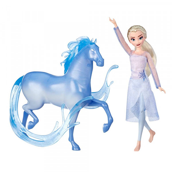 Frozen 2 lutka Elza in konj Nokk 