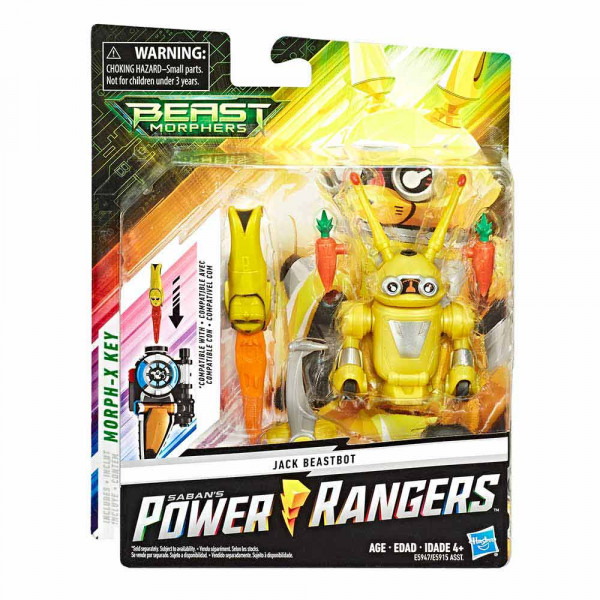 Power Rangers Jax Beastbot z Morph-X 