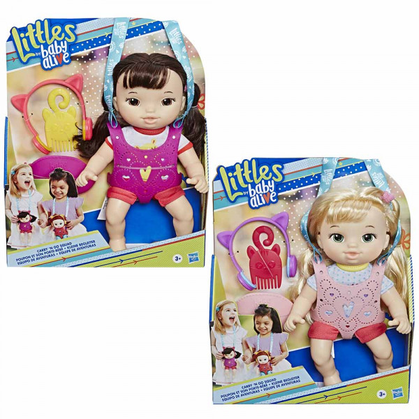 Baby Alive dojenček Littles Carry N Go 