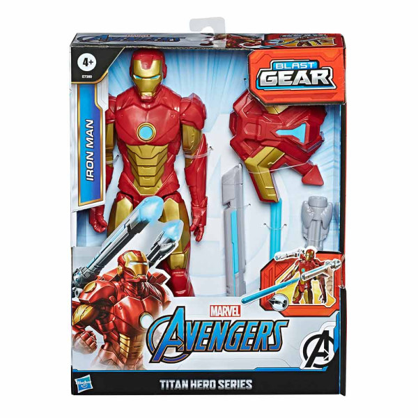 Avengers Blast and Gear Iron Man 30cm 