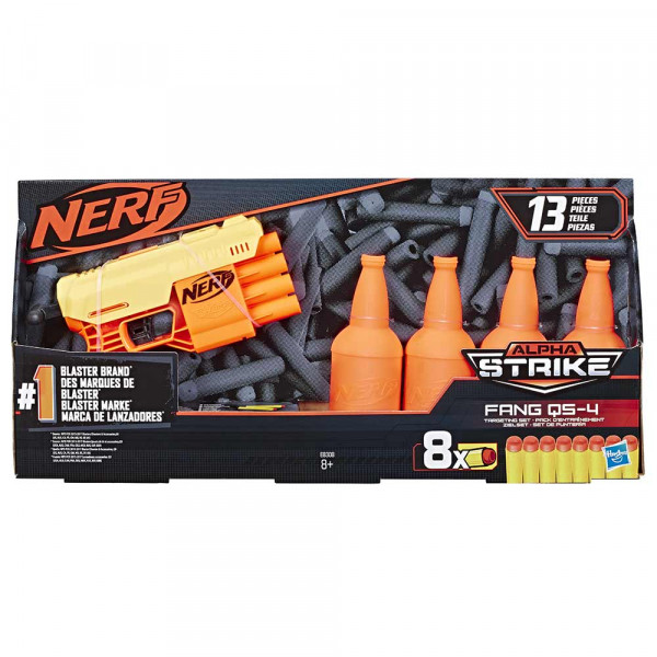 Nerf Alpha Strike Fang QS4 set s tarčami 