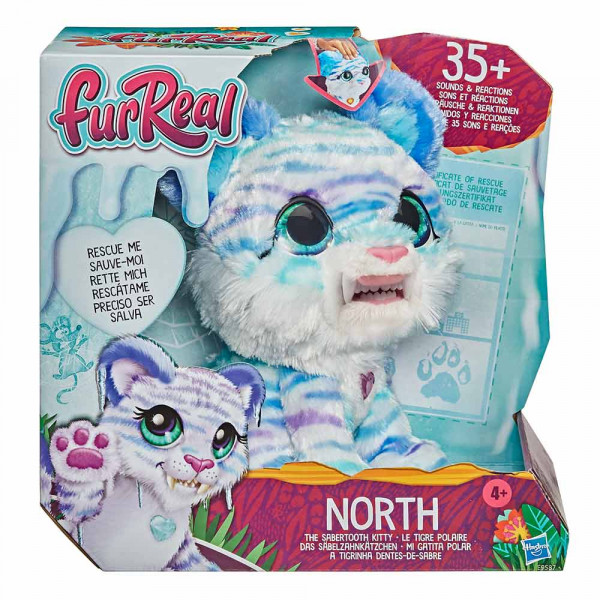 FurReal mucka North The Sabertooth Kitty 