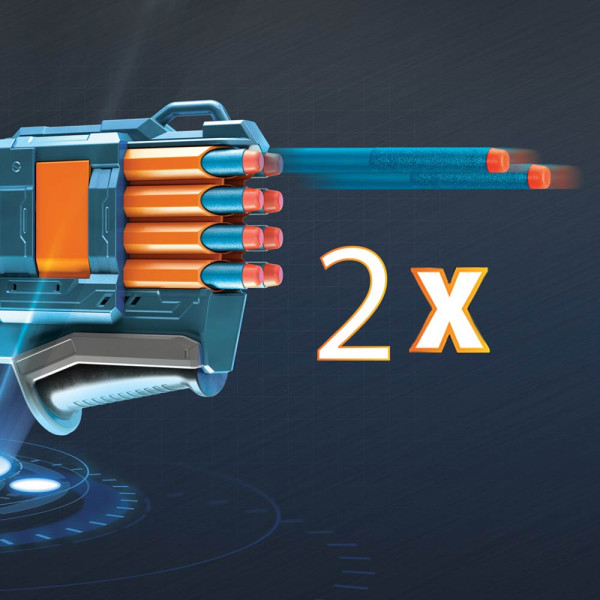 Nerf Elite 2.0 Warden DB 8 ročni metalec 