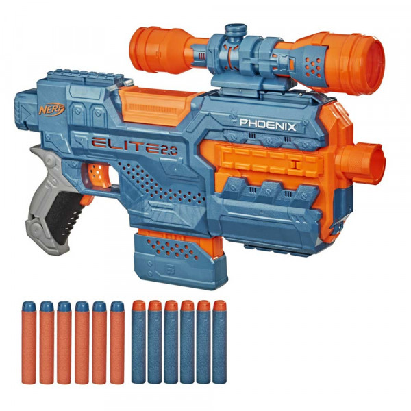 Nerf Elite 2.0 Phoenix CS6 ročni metalec 