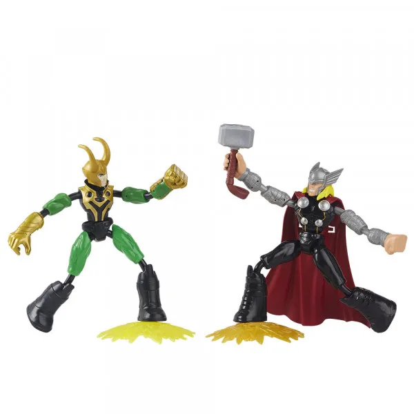 Avengers Bend & Flex bojni set 2 figur 