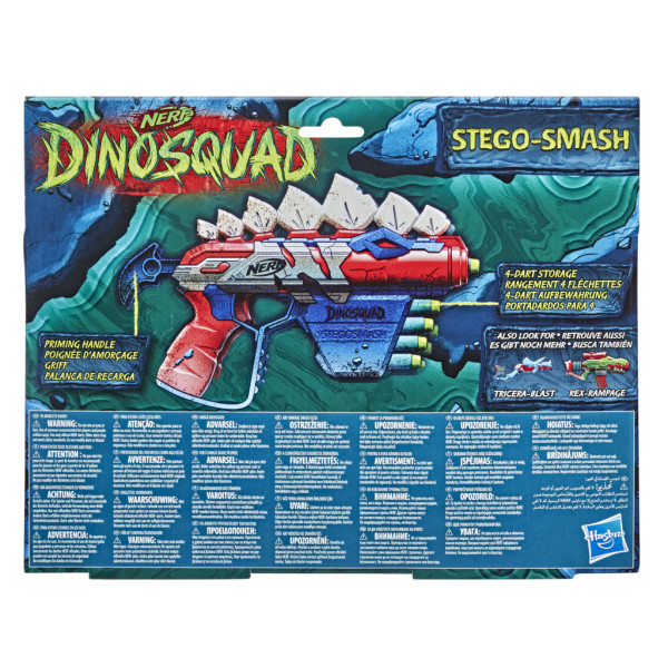 Nerf Dino Squad Stegosmash metalec 