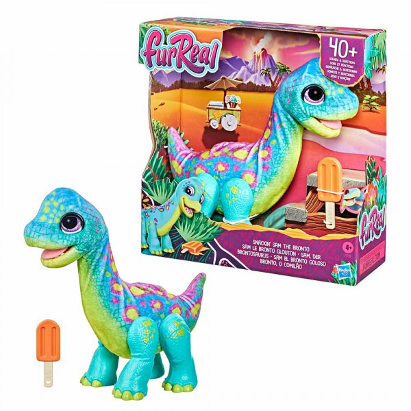 FurReal lačen dino Bronto Snackin Sam 