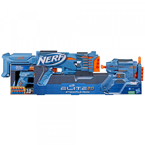 Nerf Elite 2.0 Stockpile set metalcev 