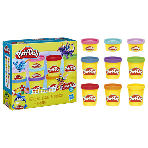 Play-Doh 9 lončkov mase za oblikovanje 