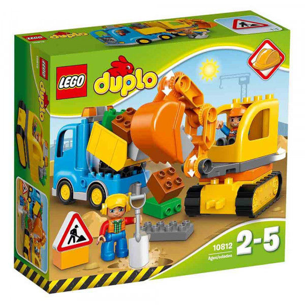 LEGO Duplo Tovornjak bager na gosenicah 