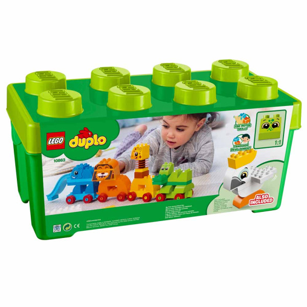 LEGO Duplo Moja prva škatla kock živali 