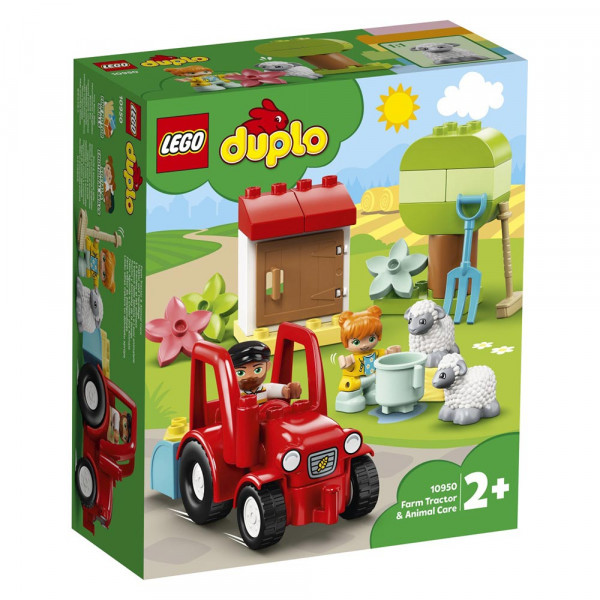 LEGO Duplo traktor in nega živali 