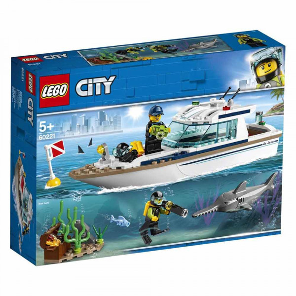 LEGO City Vehicles Potapljaška jahta 