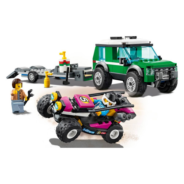 LEGO City Transporter za tekmovalni bagi 