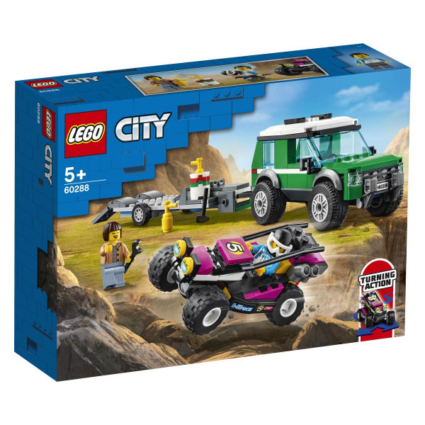 LEGO City Transporter za tekmovalni bagi 