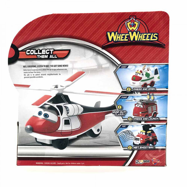 Whee Wheels Delux helikopter Helix 