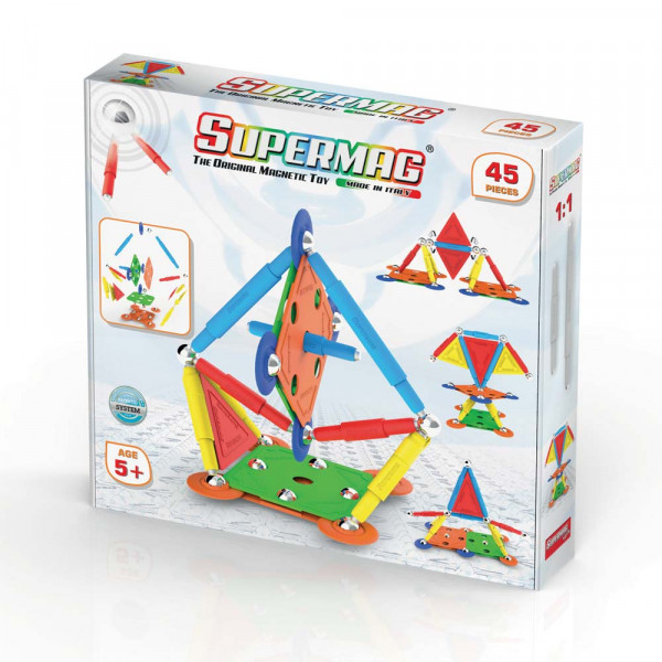 Supermag sestavljivi magneti 45 