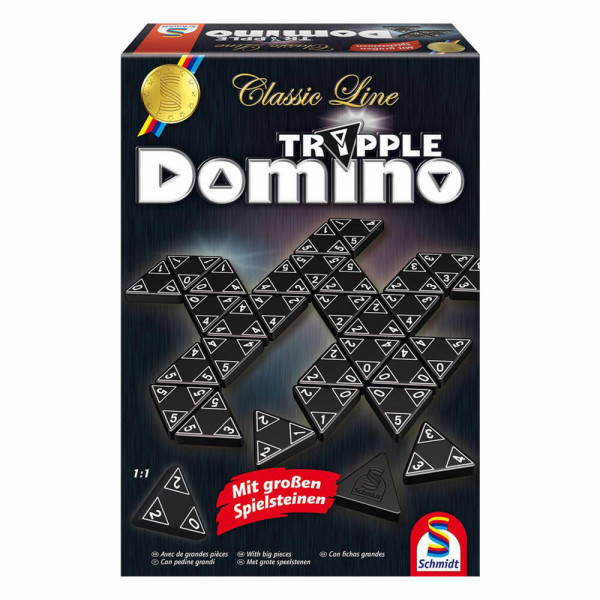 Schmidt družabna igra Trojna domina 