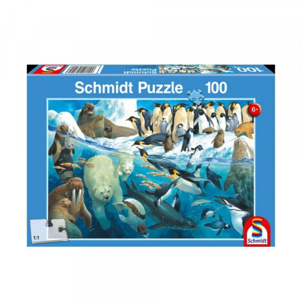 Schmidt Puzzle 100kos Polarne živali 