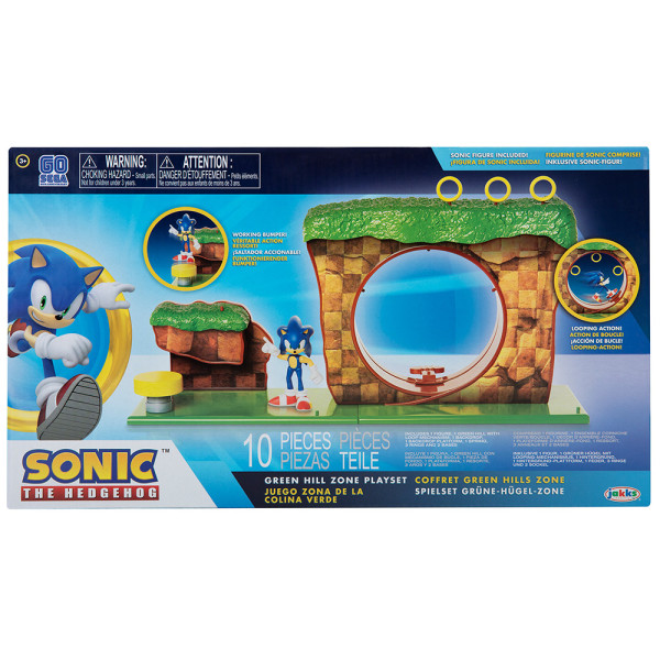 Sonic igralni set Green Hill Zone 